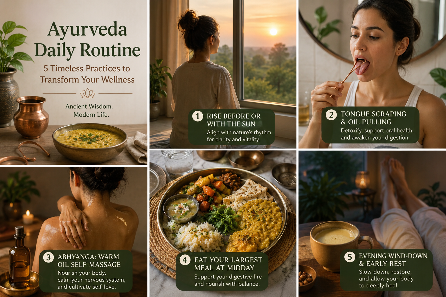 Wellness practices for daily health
