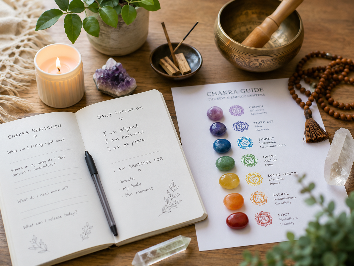 Blissful Living 4 U - Wellness, Wisdom, and Wealth - Learn to Dream Big Chakra healing tools and reflections.
